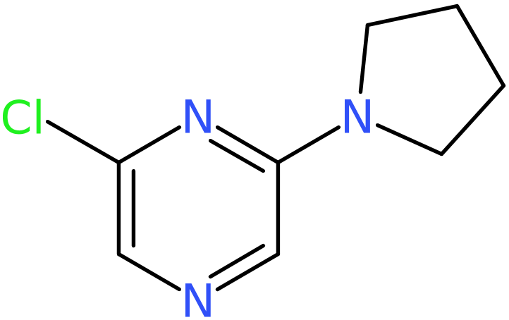 CAS: 1000339-30-9 | 2-Chloro-6-(pyrrolidin-1-yl)pyrazine, NX10095