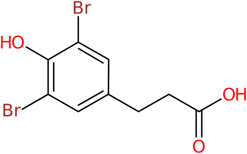 CAS: 13811-12-6 | 3-(3,5-Dibromo-4-hydroxyphenyl)propanoic acid, NX22878