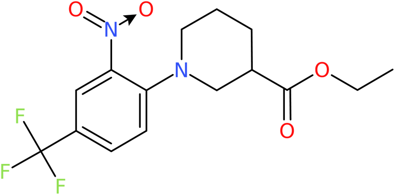 CAS: 610259-54-6 | Ethyl 1-[2-nitro-4-(trifluoromethyl)phenyl]piperidine-3-carboxylate, NX54901