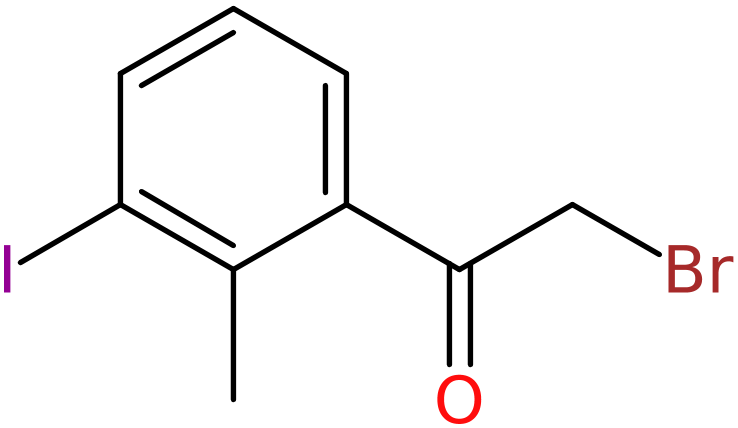 CAS: 2408223-87-8 | 3-Iodo-2-methylphenacyl bromide, NX36935