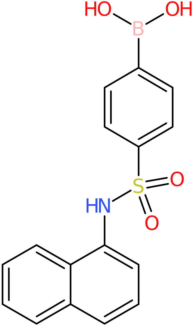 CAS: 957120-95-5 | 4-(Naphth-1-ylsulphamoyl)benzeneboronic acid, NX71183
