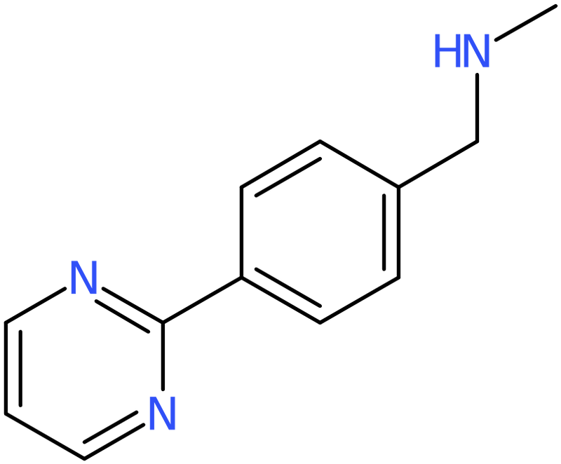 CAS: 886851-48-5 | N-Methyl-4-(pyrimidin-2-yl)benzylamine, NX66955