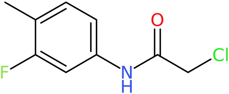 CAS: 100599-62-0 | 2-Chloro-N-(3-fluoro-4-methylphenyl)acetamide, NX10592