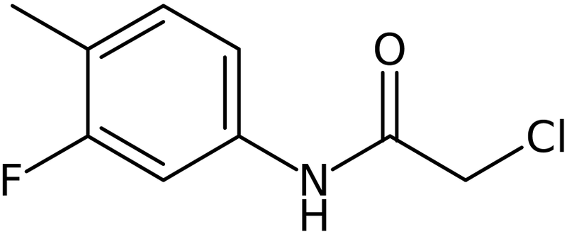 CAS: 100599-62-0 | 2-Chloro-N-(3-fluoro-4-methylphenyl)acetamide, NX10592