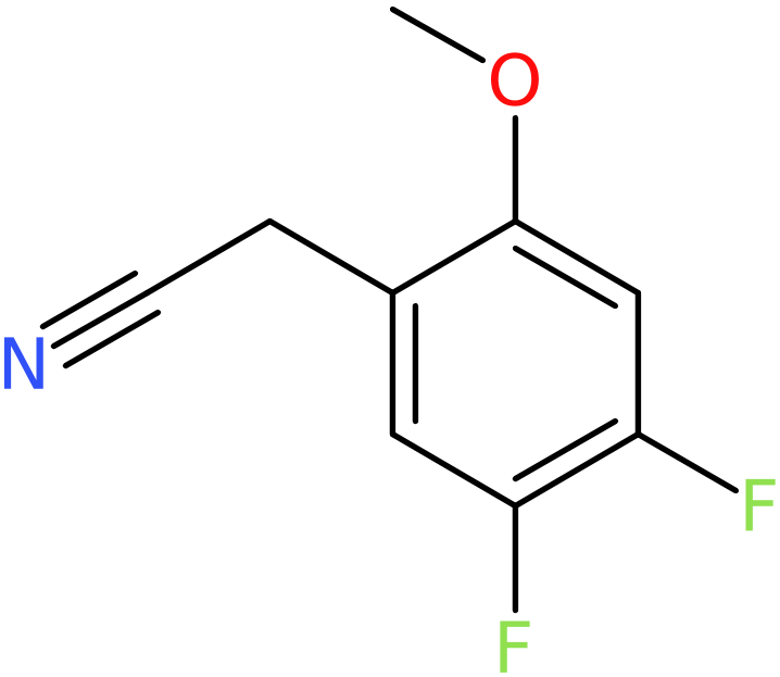 CAS: 886761-74-6 | 4,5-Difluoro-2-methoxyphenylacetonitrile, >98%, NX66896