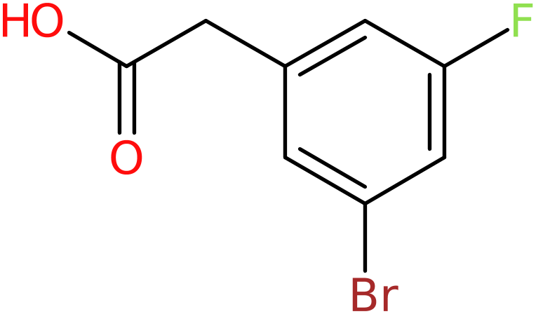 CAS: 202000-99-5 | 3-Bromo-5-fluorophenylacetic acid, >98%, NX32933