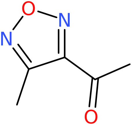 CAS: 165067-10-7 | 1-(4-Methyl-1,2,5-oxadiazol-3-yl)ethan-1-one, >95%, NX27769
