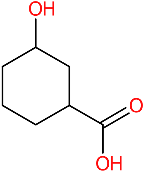CAS: 606488-94-2 | 3-Hydroxycyclohexane-1-carboxylic acid, >96%, NX54699