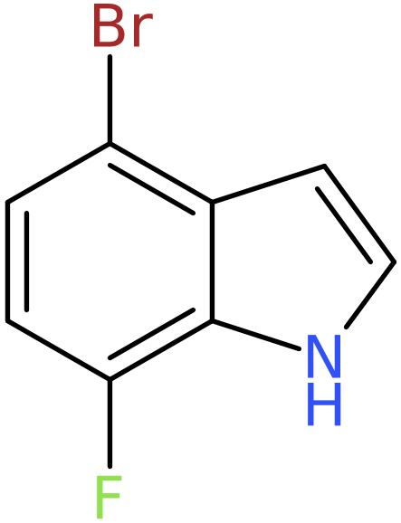CAS: 883500-66-1 | 4-Bromo-7-fluoro-1H-indole, NX66120