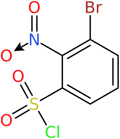 CAS: 1261671-62-8 | 3-Bromo-2-nitrobenzenesulphonyl chloride, NX19572