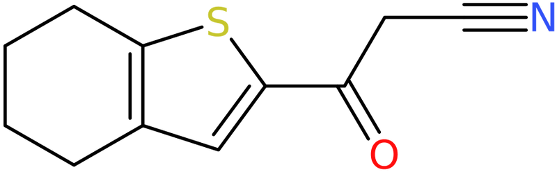 3-Oxo-3-(4,5,6,7-tetrahydro-1-benzothiophen-2-yl)propanenitrile, NX73895