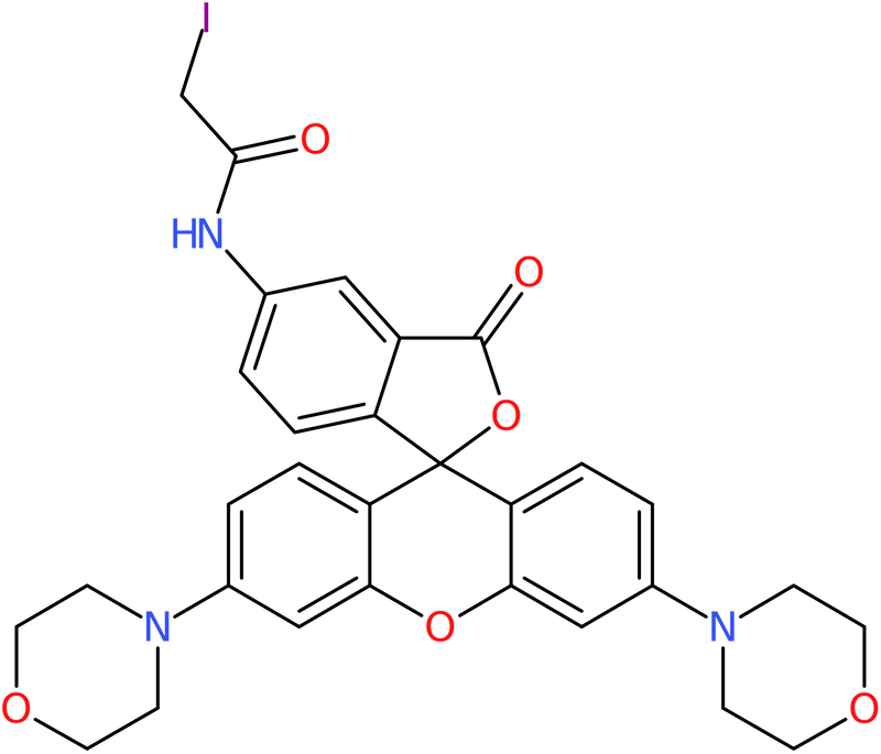 5(6)-Iodoacetamidomorpholinorhodamine, NX72233