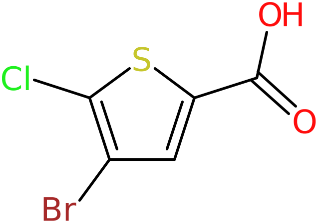 CAS: 60729-37-5 | 4-Bromo-5-chlorothiophene-2-carboxylic acid, >98%, NX54739