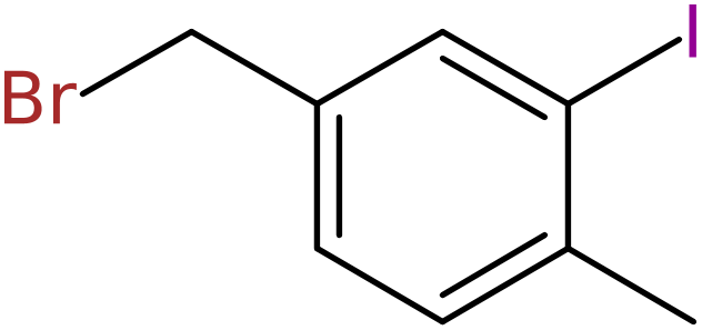 CAS: 626250-55-3 | 3-Iodo-4-methylbenzyl bromide, NX55741