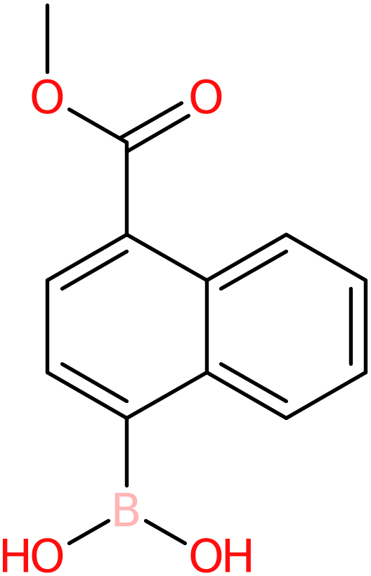 CAS: 957034-67-2 | 4-(Methoxycarbonyl)naphthalene-1-boronic acid, >98%, NX71003