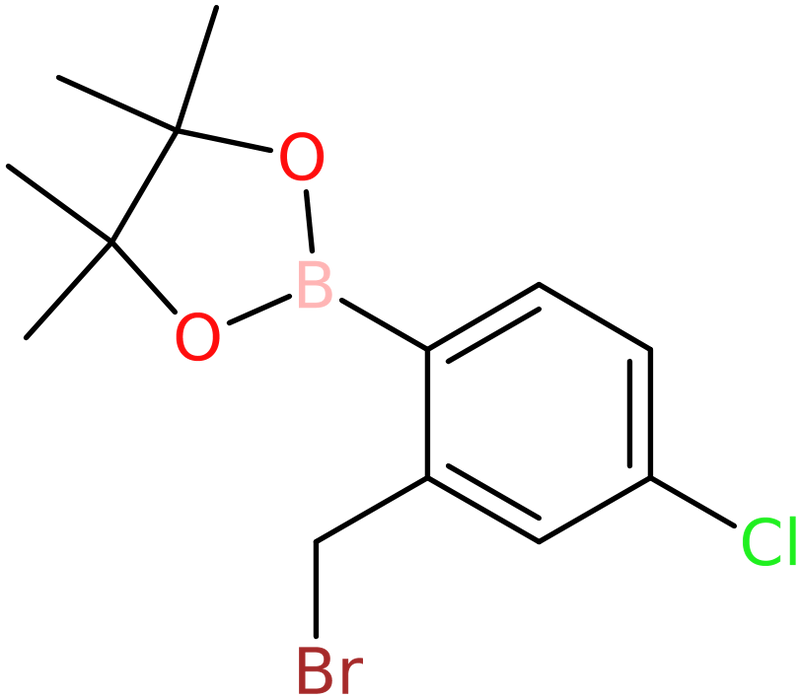 CAS: 957034-64-9 | 2-(Bromomethyl)-4-chlorobenzeneboronic acid, pinacol ester, >95%, NX71001