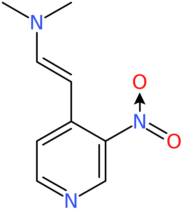 CAS: 64679-69-2 | N,N-Dimethyl-N-[2-(3-nitropyridin-4-yl)vinyl]amine, NX56679