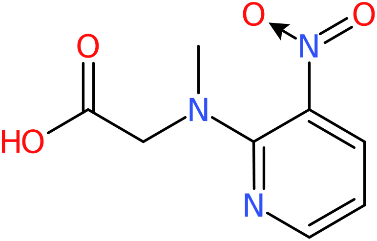 N-Methyl-N-(3-nitro-2-pyridinyl)glycine, NX73955
