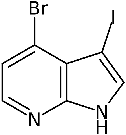 CAS: 1000340-34-0 | 4-Bromo-3-iodo-1H-pyrrolo[2,3-b]pyridine, >95%, NX10132