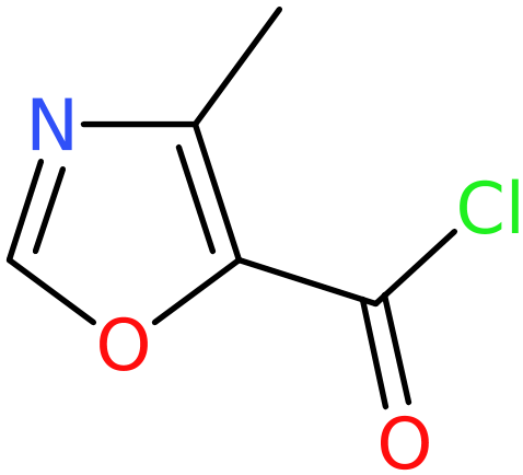 CAS: 62348-24-7 | 4-Methyl-1,3-oxazole-5-carbonyl chloride, >97%, NX55575