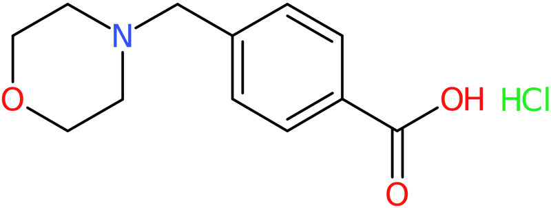 CAS: 65101-82-8 | 4-(Morpholin-4-ylmethyl)benzoic acid hydrochloride, NX56844