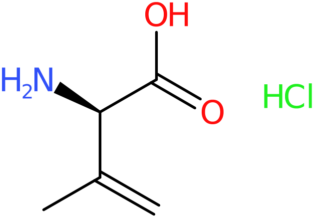 CAS: 60103-01-7 | (2R)-2-Amino-3-methyl-but-3-enoic acid hydrochloride, >95%, NX54507