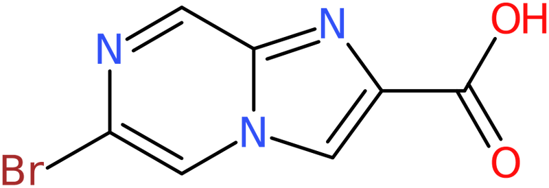 CAS: 1000018-56-3 | 6-Bromoimidazo[1,2-a]pyrazine-2-carboxylic acid, >97%, NX10077