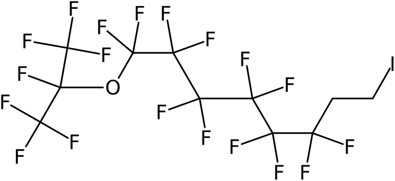 CAS: 25080-25-5 | 1H,1H,2H,2H-Perfluoro(10,10-dimethyl-1-iodo-9-oxa)decane, NX37596