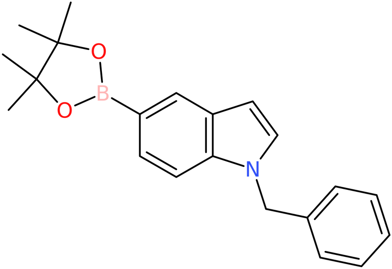 CAS: 1206163-56-5 | 1-Benzyl-5-(4,4,5,5-tetramethyl-[1,3,2]dioxaborolan-2-yl)-1H-indole, NX16983