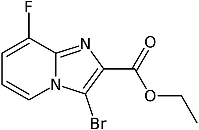 CAS: 2379918-40-6 | Ethyl 3-bromo-8-fluoroimidazo[1,2-a]pyridine-2-carboxylate, NX36618