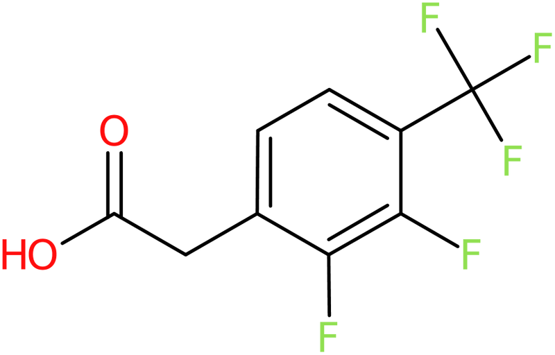 CAS: 247113-95-7 | 2,3-Difluoro-4-(trifluoromethyl)phenylacetic acid, >98%, NX37379