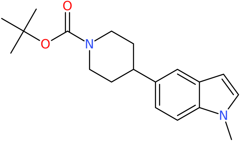 tert-Butyl 4-(1-methyl-1H-indol-5-yl)piperidine-1-carboxylate, >97%, NX74097