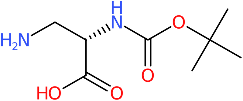 CAS: 73259-81-1 | 3-Amino-N-(tert-butoxycarbonyl)-L-alanine, >96%, NX59945