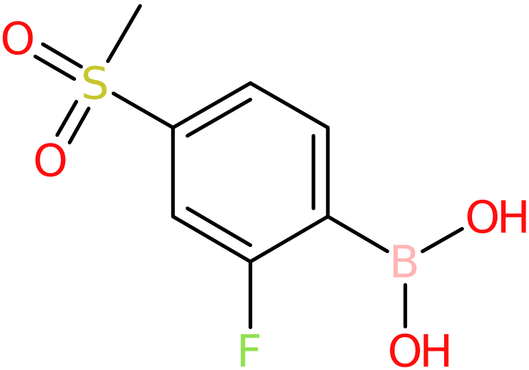 CAS: 957060-85-4 | 2-Fluoro-4-(methylsulphonyl)benzeneboronic acid, >98%, NX71045