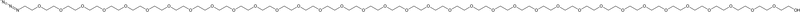 Azido-PEG36-alcohol, NX72383