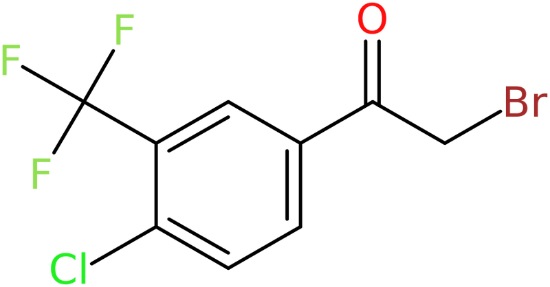 CAS: 630404-09-0 | 4-Chloro-3-(trifluoromethyl)phenacyl bromide, NX55995