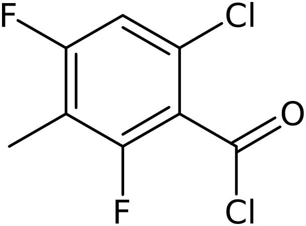 CAS: 2415751-52-7 | 6-Chloro-2,4-difluoro-3-methylbenzoyl chloride, >97%, NX36994