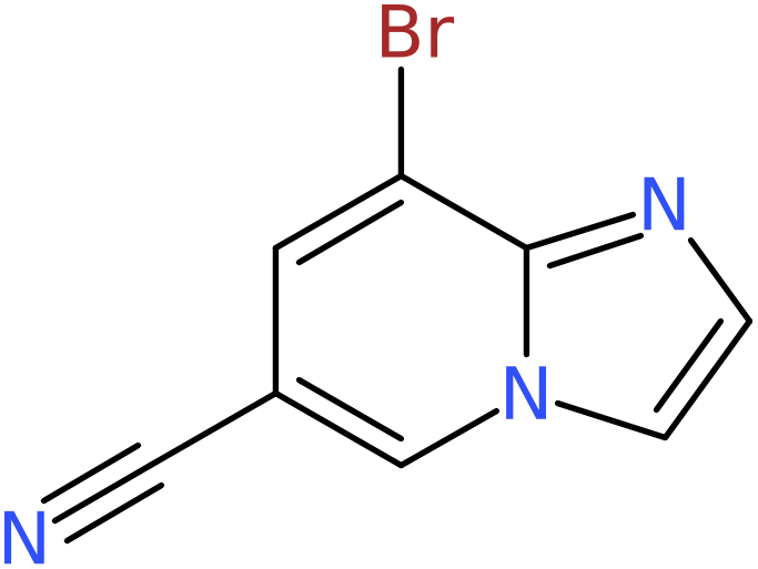 CAS: 1221791-93-0 | 8-Bromoimidazo[1,2-a]pyridine-6-carbonitrile, NX18017