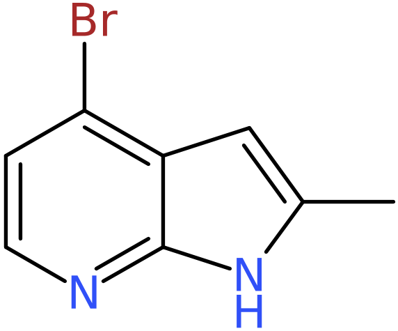 CAS: 1014613-64-9 | 4-Bromo-2-methyl-1H-pyrrolo[2,3-b]pyridine, >95%, NX10988