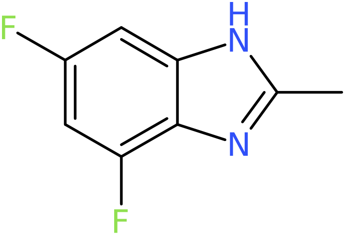 CAS: 874814-18-3 | 4,6-Difluoro-2-methyl-1H-benzo[d]imidazole, >98%, NX65629