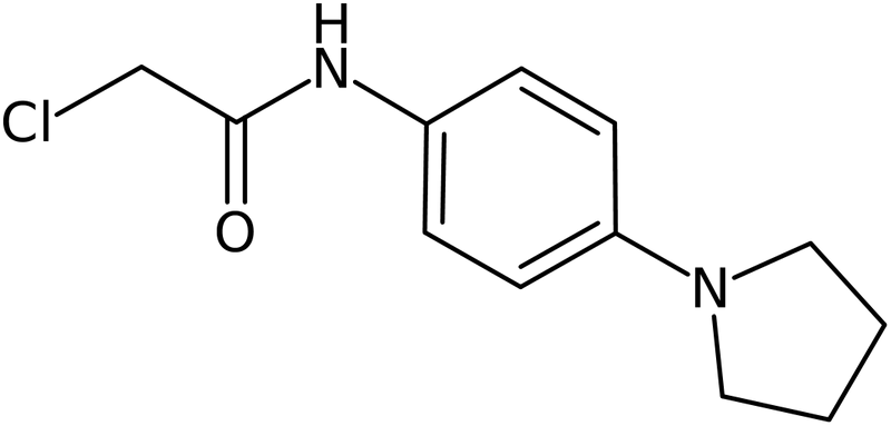 CAS: 251097-15-1 | 2-Chloro-N-[4-(pyrrolidin-1-yl)phenyl]acetamide, >95%, NX37615