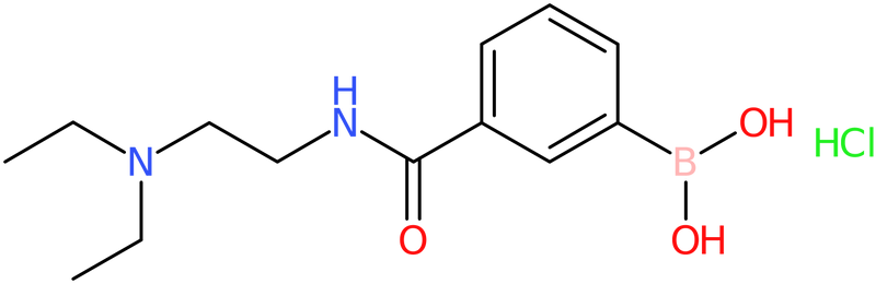 CAS: 957061-01-7 | 3-{[2-(Diethylamino)ethyl]carbamoyl}benzeneboronic acid hydrochloride, >97%, NX71061
