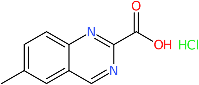 CAS: 1204812-19-0 | 6-Methylquinazoline-2-carboxylic acid hydrochloride, NX16942