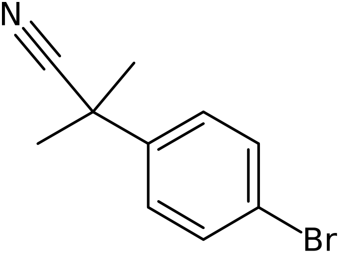 CAS: 101184-73-0 | 2-(4-Bromophenyl)-2-methylpropanenitrile, >98%, NX10914