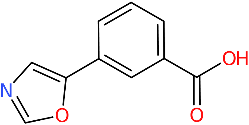 CAS: 252928-82-8 | 3-(1,3-Oxazol-5-yl)benzoic acid, >97%, NX37796