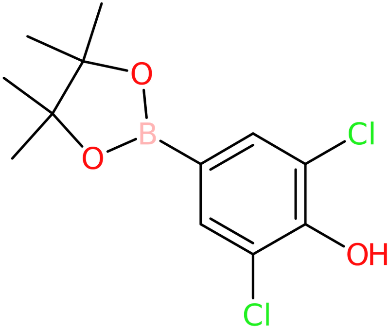 CAS: 1003298-87-0 | 3,5-Dichloro-4-hydroxyphenylboronic acid, pinacol ester, >97%, NX10399