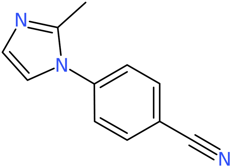 CAS: 122957-50-0 | 4-(2-Methyl-1H-imidazol-1-yl)benzonitrile, >97%, NX18353