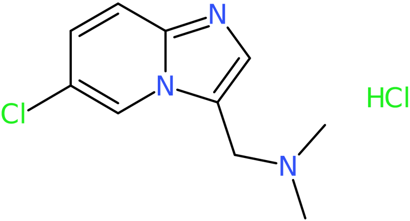 CAS: 1227954-77-9 | 6-Chloro-3-[(dimethylamino)methyl]imidazo[1,2-a]pyridine hydrochloride, NX18270