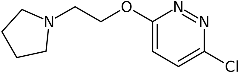 CAS: 250217-43-7 | 3-(2-(Pyrrolidin-1-yl)ethoxy)-6-chloropyridazine, NX37553