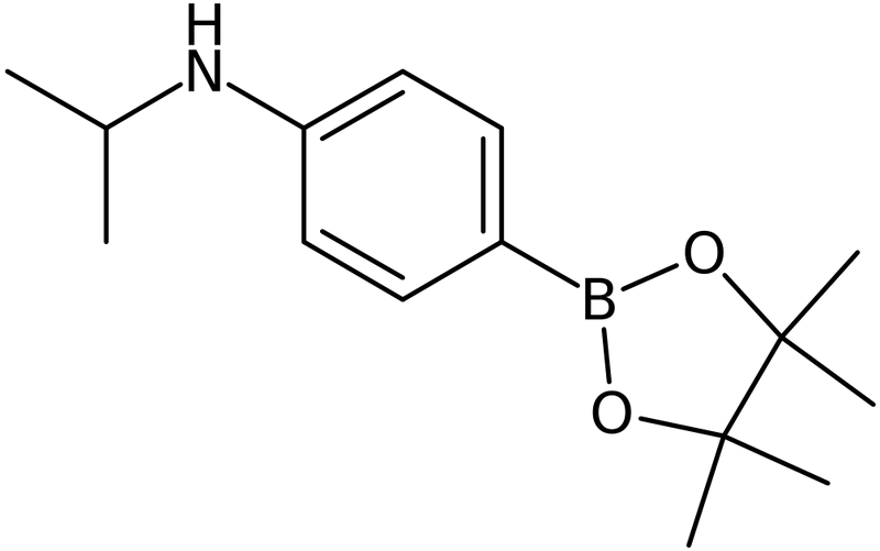 CAS: 1256360-63-0 | 4-(Isopropylamino)benzeneboronic acid, pinacol ester, NX19115